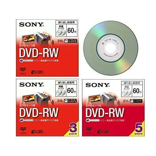 SONY ビデオカメラ用DVD-RW(8cm) 3枚パッ