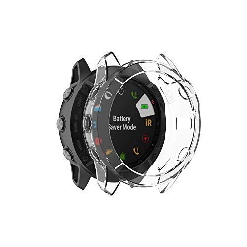 GARMIN(ガーミン) Fenix 6X / Fenix 6X Pro ケース 保護ケース カバー 5色可選 Sooyeeh ソフトTPU製 半透明 プロテクターカバー 耐衝撃 薄型 軽量 指紋防止 黄変防止 滑り止め アクセサリー (クリア) GARMIN(ガーミン) Fenix 6X / Fenix 6X Pro ケース 保護ケース カバー 5色可選 Sooyeeh ソフトTPU製 半透明 プロテクターカバー 耐衝撃 薄型 軽量 指紋防止 黄変防止 滑り止め アクセサリー (クリア)