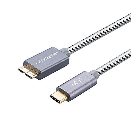 Type C to Micro-B 3.0 Gen 2 / 10G CableCreation  Micro USB 3.1 Typ...