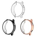 [3Zbg] Fintie Samsung Galaxy Watch Active 40mm P[X Sʕیop[ XN[Jo[ TPU bL \tg ϏՌ EȒP y ^iubN/[YS[h/NAj