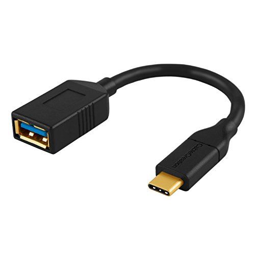 otg type-c，CableCreation USB 3.1 Type C to 標準USB 3.0 A メス 変換アダプターUSB-C OTGケーブル ブラック0.15m