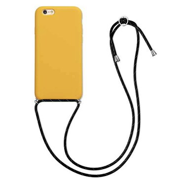 kwmobile Apple iPhone 6 / 6S 用 ケース - ネック ショルダー ストラップ付き 首かけ 斜めがけ - ひもの長さ調整可! スマホカバー