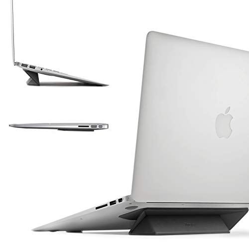 Ringke Laptop stand ラップトップスタンド ノートスタンド パソコンスタンド ノートパソコン スタンド MacBook/iPad (Black)