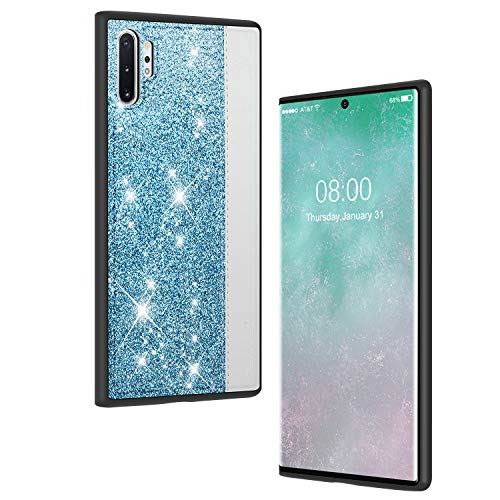 J&D Galaxy Note 10+/Note 10 Pro/Note 10 Plus/Note 10 Plus 5G/Note 10+ 5Gケース、[きらめき] [合成皮革テクスチャ] [軽量] スパークリングSamsung Galaxy Note 10+対応で耐衝撃、傷つけ防止、保護性のあるスリムソフトンバンパーケース - [Galaxy Note 10に対応不可能]