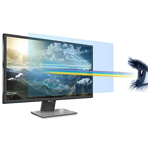 27インチ 16:9対応 ブルーライトカットフィルム 貼り付け失敗無料交換 液晶保護フィルム 超反射防止 アンチグレア 映り込み防止 指紋防止 気泡レス 抗菌 「PCフィルター専門工房」