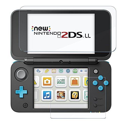 yufulai New ニンテンドー2DS LL液晶保護フィルム 前後保護 自己吸着 キズ修復 指紋防止 衝撃吸収 任天堂 Nintendo new 2dsll専用【30日間交換保証】