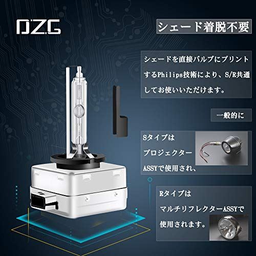 Dzg Hidバルブ 車用ヘッドライト バルブ交換 純正交換 D1s 6000k 35w 明るさアップ 加工なし 夜間走る 高品質 高輝度 コスパ良い Wes Store Dzg Hidバルブ 車用ヘッドライト バルブ交換 純正交換 D1s 6000k 35w 明るさアップ 加工なし 夜間走る 高品質 高輝度 コスパ良い Wes Store