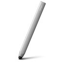 elago STYLUS GRIP タッチペン 99% ピュアアルミ スタイラスペン 各種 スマートフォン / タブレットPC 対応 替え芯 付 シルバー