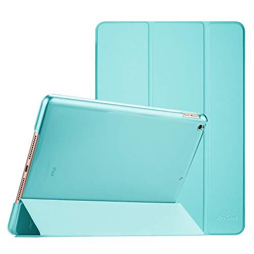 ProCase iPad 10.2" 8/7 ケース スマートカバー 超スリム 三つ折りスタンド フォリオ保護ケース 半透明バックカバー 対応機種: iPad 10.2" 第8世代 2020/ 第7世代 2019 - 水色 ProCase iPad 10.2" 8/7 ケース スマートカバー 超スリム 三つ折りスタンド フォリオ保護ケース 半透明バックカバー 対応機種: iPad 10.2" 第8世代 2020/ 第7世代 2019 - 水色