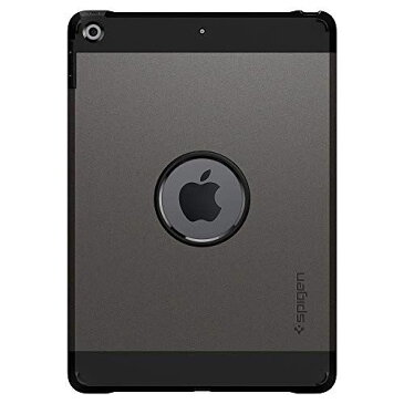 【Spigen】 iPad 10.2 ケース (第8世代 2020モデル / 第7世代 2019モデル) 兼用 ケース 米軍MIL規格取得 耐衝撃 落下 衝撃 吸収 タフ・アーマー ACS00375 (ガンメタル)