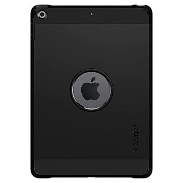 【Spigen】 iPad 10.2 ケース (第8世代 2020モデル / 第7世代 2019モデル 兼用 ケース 米軍MIL規格取得 耐衝撃 落下 衝撃 吸収 タフ・アーマー ACS00374 (ブラック)