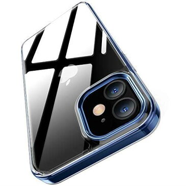 TORRAS 超高耐衝撃 iPhone 12 mini 用ケース 高透明 米軍MIL規格取得 非ニュートン流体 SGS認証 十倍黄変防止 画面レンズ保護 滑り防止 2020新型 アイフォン12 mini 用カバー ダーブルー Patronus Series
