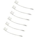 monofive USB Type-C(オス)用 保護カバーキャップ 脱落防止ソフト 6個入 白(半透明) MF-SUSBC5-6W ホワイト