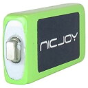 NICJOY ガム電池 ニッケル水素充電池 Panasonic D-snap SDオーディオプレーヤー 用 HHF-AZ10 BKS001 互換品 NIC-HHF1
