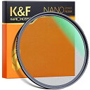 K&F Concept ブラックミスト 55mm ソフト効果 1/4 コントラスト調整用 レンズフィルター 超薄枠 撥水 光学ガラス 【メーカー直営】