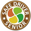 高齢者マーク ステッカー/もみじマーク 紅葉マーク シルバーマーク 車 安全運転 ゆっくり走ります(ステッカー)