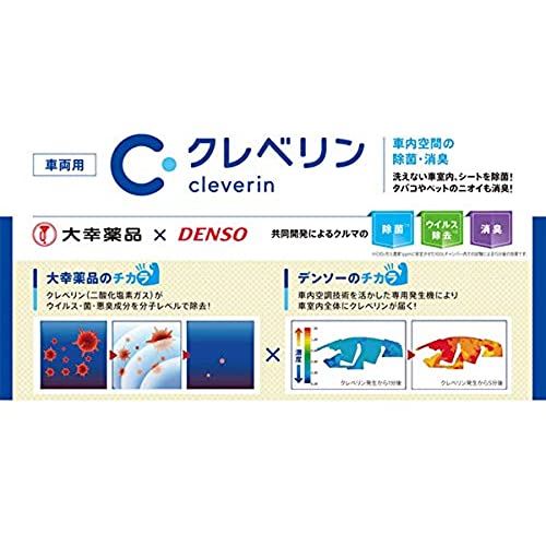 DENSOデンソーCLVDNB(261770-001)車両用クレベリン発生機CLVDNX後継機種ウイルス除去・除菌・消臭 品番：26177001