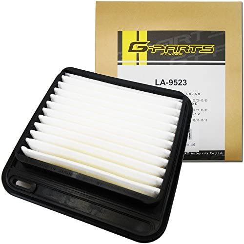 G-PARTS エアーフィルター （スズキ／ワゴン R ターボ） LA-9523 【型式：LA・ABA・CBA-MH21S 初年：03/09-07/02】【型式...