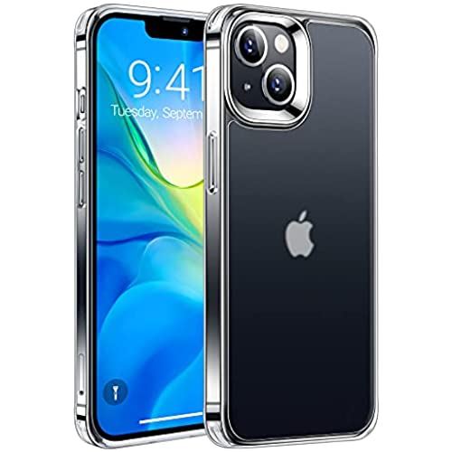 TORRAS 半クリア iPhone 13 用 ケース 衝撃吸収 米軍MIL規格取得 マット感 指紋防止 SGS認証 黄ばみなし レンズ保護 薄型 軽量 2021年 6.1インチ アイフォン 13 用カバー マット・クリア Mist Series