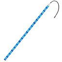 【1本入り】 LEDテープライト 12V 防水 1チップ 50cm (白ベース) 発光色:青色