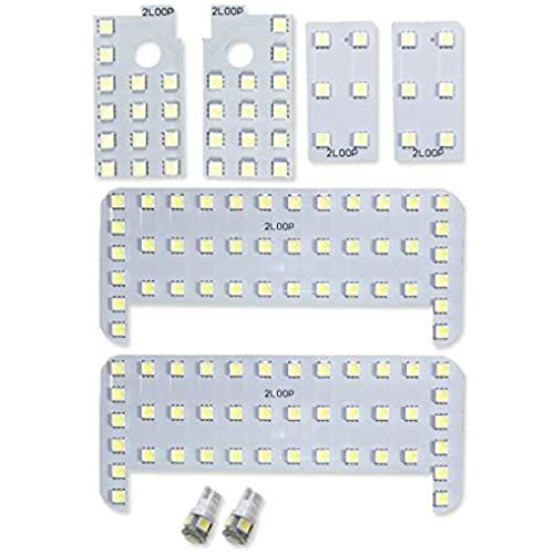 2LOOP(ツーループ) 3チップSMD8点 ランドクルーザー プラド 150系 前期 中期 後期 TX 5人乗り 7人乗り LEDルームランプ -純白光 1.純白光