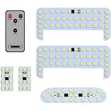 SUPAREE トヨタ ヴォクシー80系 ノア80系 LEDルームランプセット 専用設計 光量調節可能 エスクァイア VOXY/NOAH ZWR80 ZRR80 前期 後期 室内灯 ホワイト 取付簡単 トヨタ ヴォクシー80系用