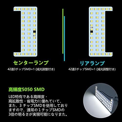 ZXREEK ノア ヴォクシー 80系 ルームランプ LED 室内灯 エスクァイア 80系 前期 後期 車種専用設計 減光調整付き LED ルーム ランプ バルブ ライト NOAH/VOXY/ESQUIRE 80系 ... トヨタ ヴォクシー/ノア80系