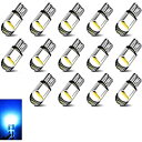 14個入 T10 車LED T10 LEDルームランプ ホワイト 12V t10 led ボジションランプ (アイスブルー) シアン