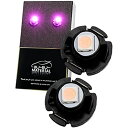 ぶーぶーマテリアル T4.2 LED ピンク 明るいパワーバルブ メーター球 パネル球 12V 4個