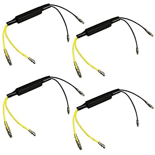 Discover winds バイク オートバイ 12V LED ウィンカー 抵抗器 ハイフラ防止抵抗 キャンセラー デコーダ LED抵抗器 抵抗 4個セット