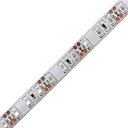 【1本入り】 高密度 120LED/m 12V 防水 LED テープライト 1チップ 50cm (白ベース) 発光色:赤色