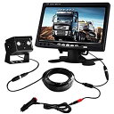 OBEST バックカメラ 7インチ 液晶モニター 12V/24V/35V対応 高輝度7インチカラー LCD液晶モニター+ CCDレンズ搭載LEDバックカメラ +...