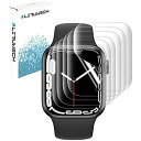 LIRUWECH Apple Watch 7 用 フィルム 41mm-45mmアップルウォッチ Series 7 用画面保護フィルム TPU素材 自己修復機能 ...