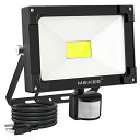 MEIKEE led センサーライト 屋外 人感センサー 防犯灯 60w 防水 6500K 6000LM 【2021最新版】投光器 フラッドライトIP66防水 ...