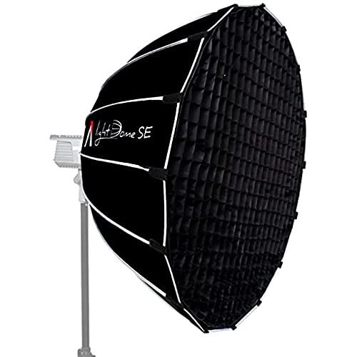 【Aputure Light Dome SE ソフトボックス 直径85cm クイックセットアップ 折りたたみ 深い放物線 傘 グリッド キャリーバッグ付き Amaran 100D/X 200D/X Aputure ...