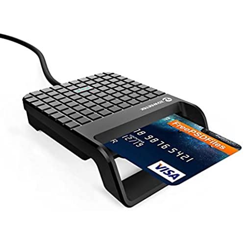 ZOWEETEK ICカードリーダー マイナンバー対応 確定申告 icカードリーダーライタ USB接続型ICチップ付いた住民基本台帳カード