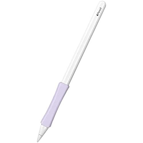 FUKUSHOP Apple Pencil 2 グリップ Apple Pencil 2 ホルダー Apple Pencil 第2世代 ケース カバー アップルペンシル 第2世代 保護スキン スリーブ iPencil ... パープル