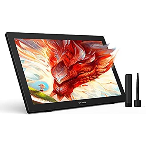 XP-Pen 液晶ペンタブレット 液タブ 23.8インチ 大画面 QHD 解像度 127%sRGB 充電不要ペン お絵かきソフトウェア付き Artist 24