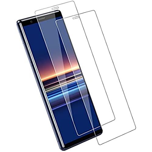 【2枚セット】Sony Xperia 5 用 ガラスフィルム 日本旭硝子製 SOV41 用 SO-01M 用 強化ガラス 全面フイルム 硬度9H/透過率99.9%/気泡ゼロ/飛散防止/簡単貼り付/超薄型/自動吸着/3D ...