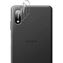 Yiunssy For Xperia Ace II カメラフィルム Xperia Ace II SO-41B カメラ保護フィルム レンズ保護ガラスフィルム 【3枚セット】 2.5D 全面保護 高透過率 硬度9H 防爆裂 ...