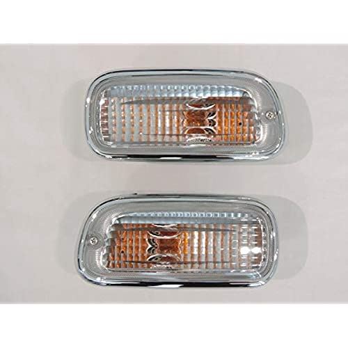 DAIHATSU ダイハツ純正 L700 ミラジーノ用 フロント ウィンカーレンズ 左右セット H11.11〜H16.10 補修部品 RH LH 経年劣化 運転席側 助手席側 ターンシグナル