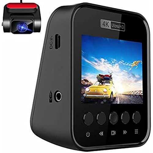 【4K 2560P SONYSセンサー】ドライブレコーダー 前後カメラ ドラレコ 2カメラ sdカードを購入不要 64G EMMCストレージ内蔵 どらいぶレコーダー GPS内蔵 2560*1080P 前方800万画素 ...