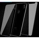 【3枚】For iphoneX XS保護膜の iphoneS XSの前で膜+後の膜+カメラの強化ガラスの保護膜の硬度の高の通す率の超薄の9Hが飛び散って強化ガラスの材質を処理するのを防止します (For iPhone X