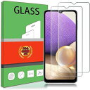 【2枚セット】For Galaxy A32 SCG08 ガラスフィルム 強化ガラス 液晶保護フィルム For Galaxy A32 SCG08 対応 保護フィル...
