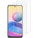 【2枚セット】 For Xiaomi Redmi Note 10 JE XIG02 ガラスフィルム シャオミ Redmi Note 10 JE 液晶保護強化ガラスフィルム 【Jinmdz】硬度9H 耐衝撃 日本旭硝子素材 ...