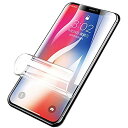 SOMEFUN【2枚】高感度タッチスクリーンプロテクター iPhone XR (6.1インチ) 用 ソフト TPU ハイドロゲル保護フィルム [強化ガラスではない、透明] XR (6.1