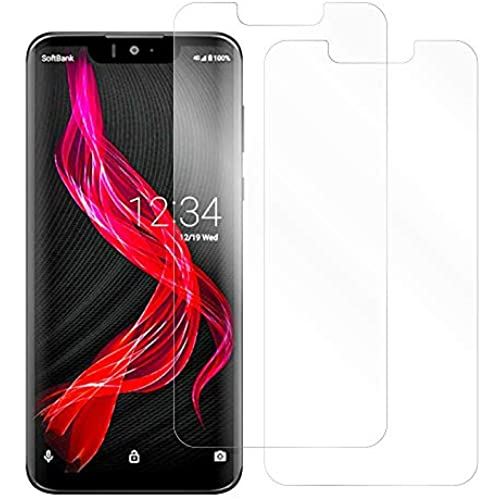 [2枚入り] LOOF AQUOS zero / 801SH / SH-M10 用 保護フィルム 簡単貼り付け 画面保護 ソフトフィルム 気泡なし 傷防止 割れ防止 フィルム サラサラ 手触り 耐衝撃 衝撃吸収 高感度 ... マット仕様