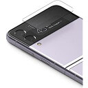 【3枚】【Ringke】Samsung Galaxy Z Flip3 カメラフィルム SC-54B SCG12 保護 強化ガラスフィルム カバーディスプレイ スクリーン保護フィルム [耐衝撃硬度9H/飛散防止/気泡ゼロ]