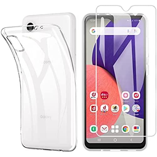 Pysea Galaxy A22 5G SC-56B ケース 透明ソフトカバー ギャラクシー A22クリア TPUスマホケース Samsungサムソンgalaxy a22専用 全面保護カバー