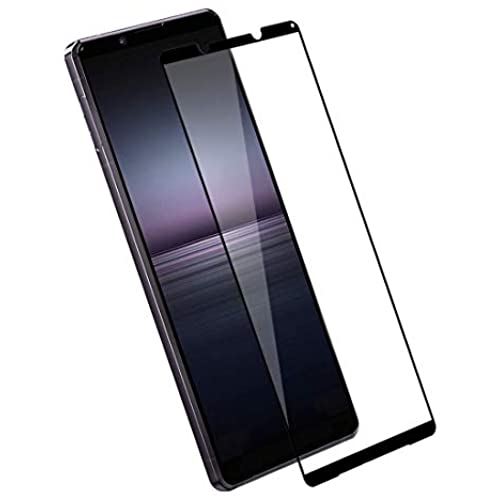 【全面保護】Sony Xperia 1 II 用 ガラスフィルム 日本旭硝子製 SO-51A 用 SOG01 用 強化ガラス 全面フイルム ... Xp 1II 用